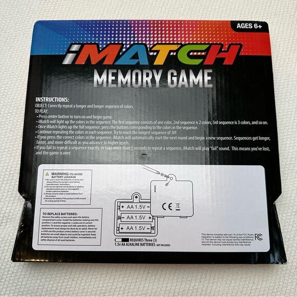 imatch electronic memory game - Picture 4 of 4